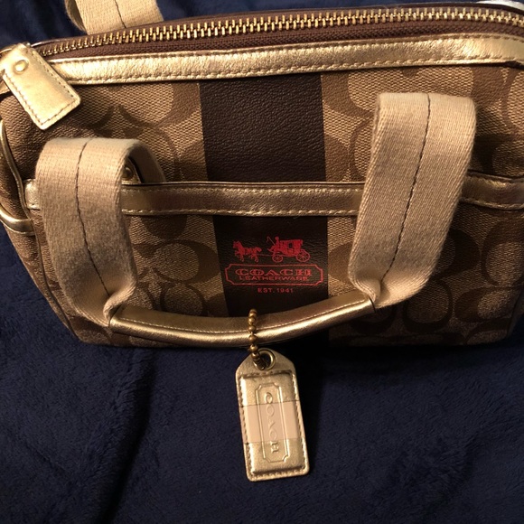 Coach signature satchel - Picture 5 of 6